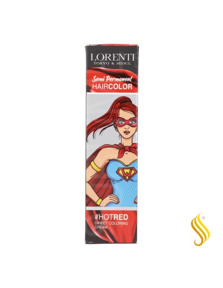 Lorenti Semi Permanent Haircolor 200 ml Hot Red
